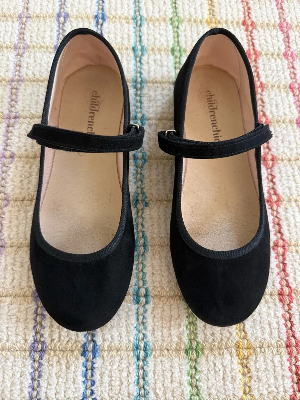 Childrenchic / Marjen Girls Black Mary Jane Dress Shoes - Size 3